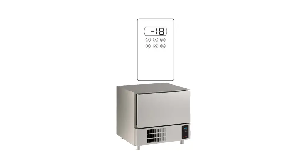 Omega Bf-r031 Blast Freezers And Blast Chillers Panel Programmable Pastry User Manual