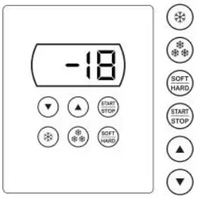OMEGA BF R031 Blast Freezers and Blast Chillers Panel Programmable Pastry - fig 7
