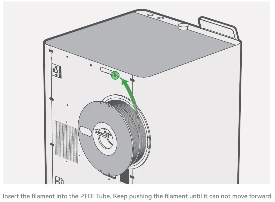 Bambu Lab X1 3D Printer User Guide - Filament Loading