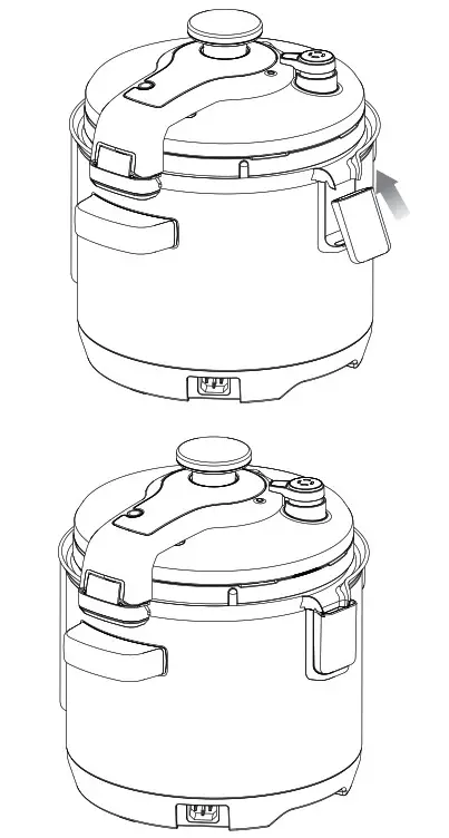 Sage Fast Slow Pro--Click condensation drip cup into place