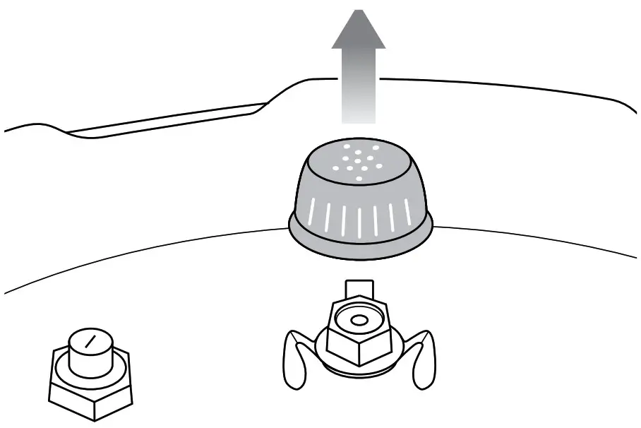 Sage Fast Slow Pro- Components--- Pressure release valve and cover are