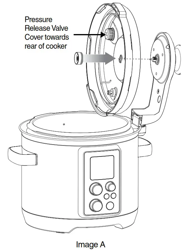 Sage Fast Slow Pro- Components--The lid can only be inserted
