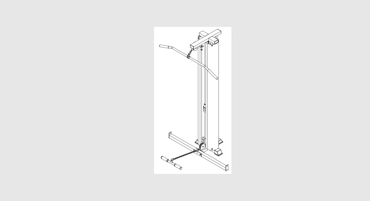 Bodycraft Jones Lat And Low Row Option For Jones Commercial Machine Owner's Manual