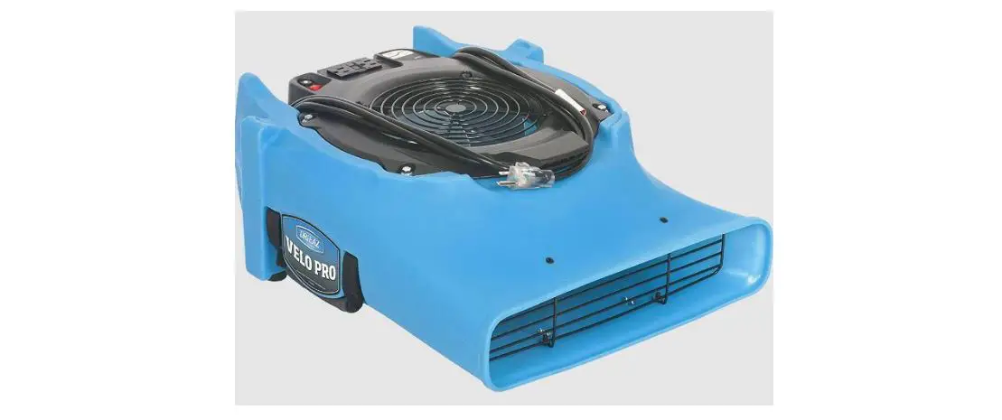 Drieaz 120090 Pro Carpet Blower Velo Air Mover User Guide