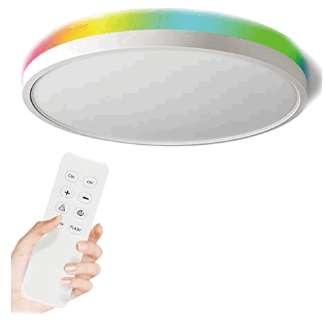 CycevSun DOCL4024WCCT 2.4G Remote LED Ceiling Light -