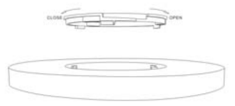 CycevSun DOCL4024WCCT 2.4G Remote LED Ceiling Light - 4