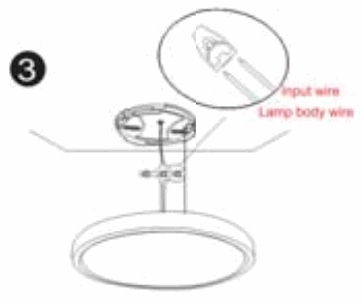 CycevSun DOCL4024WCCT 2.4G Remote LED Ceiling Light - 8