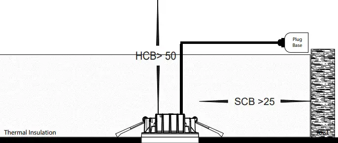 HAVIT Lighting HV5522T-BLK Polly + Gleam Recessed LED Downlight - figure 3