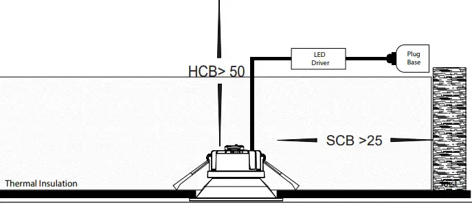 HAVIT Lighting HV5522T-BLK Polly + Gleam Recessed LED Downlight - figure 4