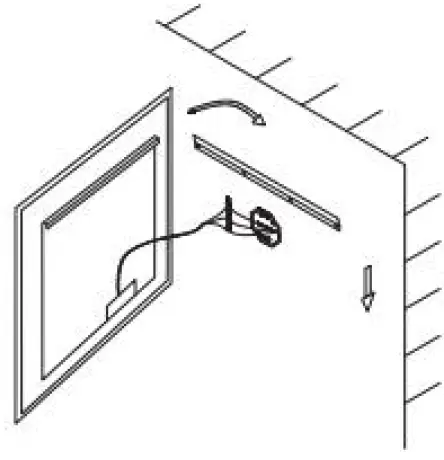 INSTER-WSHDRMMR0051-40--Inch-W-x-24-Inch-H-Rectangular-Frameless-Anti-Fog-Dimmable-Horizontal-Wall-Mount-LED-Bathroom-Vanity-Mirror-fig-7