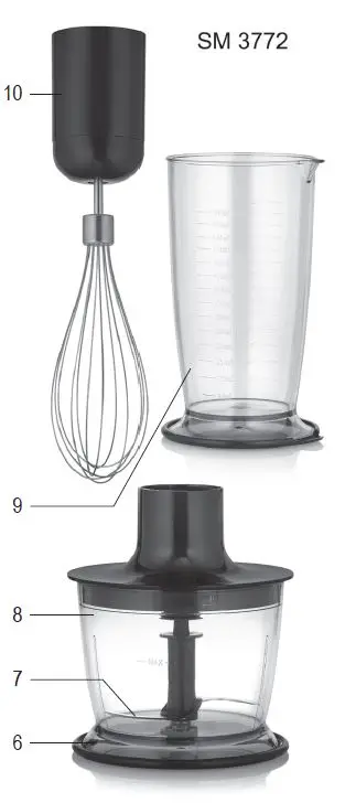 SEVERIN SM 3771 Hand Blender 1