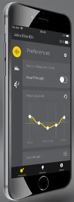 Jabra Wireless Headphones - phone