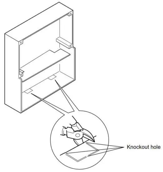 FIG 22 To route the cable from the bottom.JPG