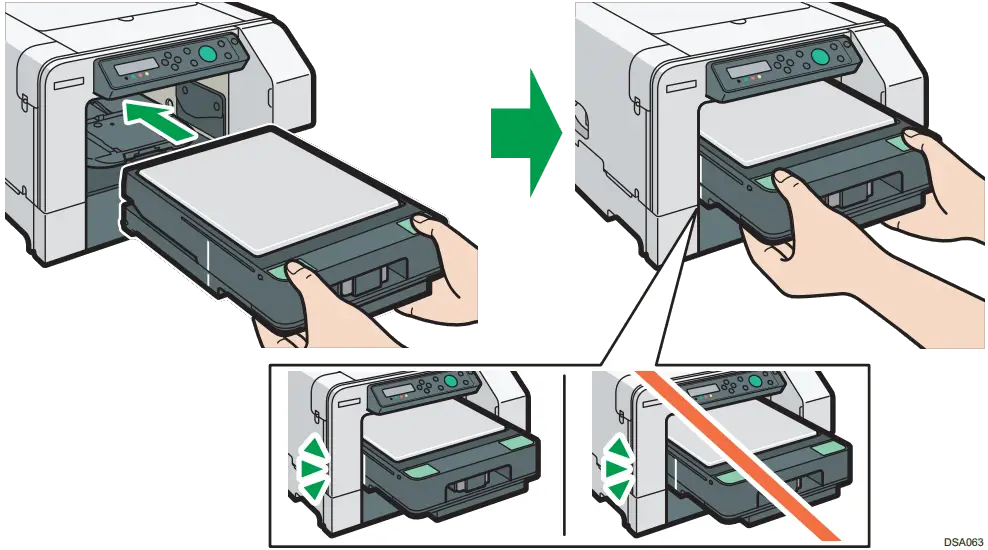 RICOH Ri100 Digital Direct Spray Dtg Printing Machine B1