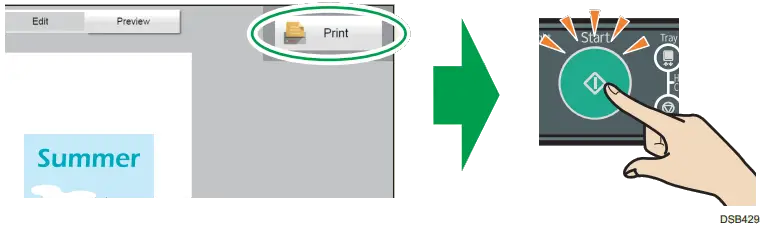 RICOH Ri100 Digital Direct Spray Dtg Printing Machine B2