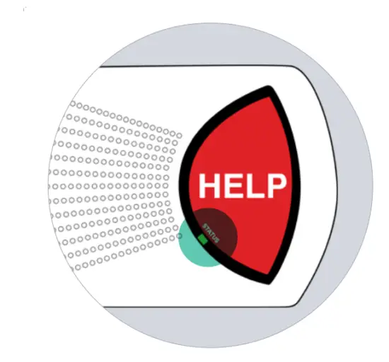 Bay Alarm Medial In-Home Medical Alert System FIG 6