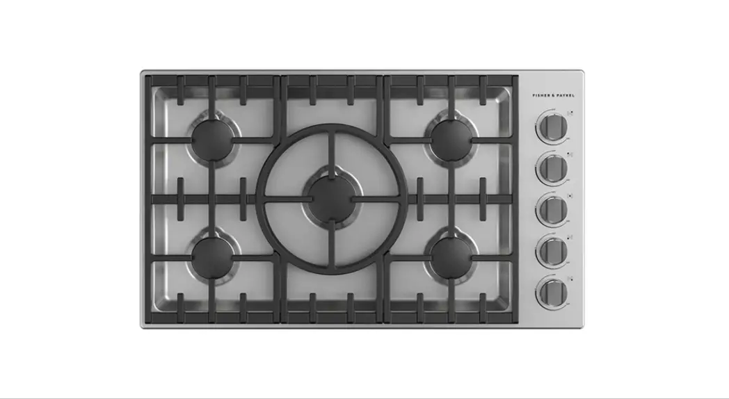 Fisher Paykel Cdv3-365-l Gas Cooktop, 36