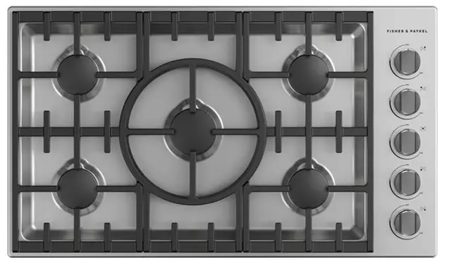 FISHER PAYKEL CDV3 365 L Gas Cooktop, 36 LPG