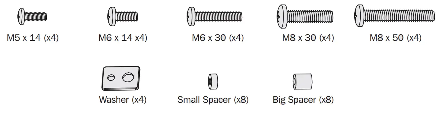 TRIPP LITE DMCS60100XX Heavy Duty Mobile Flat Panel Floor Stand - Checklist 2