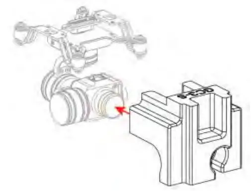 SwellPro GC3-S Waterproof 3-Axis Gimbal 4K Camera for SplashDrone - Casing 2