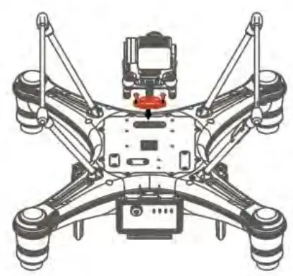 SwellPro GC3-S Waterproof 3-Axis Gimbal 4K Camera for SplashDrone - Install 1