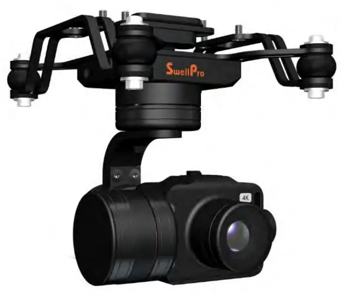 SwellPro GC3-S Waterproof 3-Axis Gimbal 4K Camera for SplashDrone