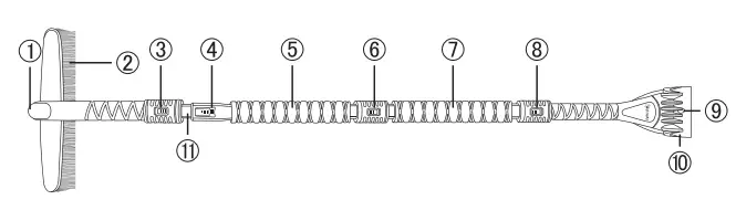 AstroAI 47.2 Inch Ice Scrapers and Snow Brush-1
