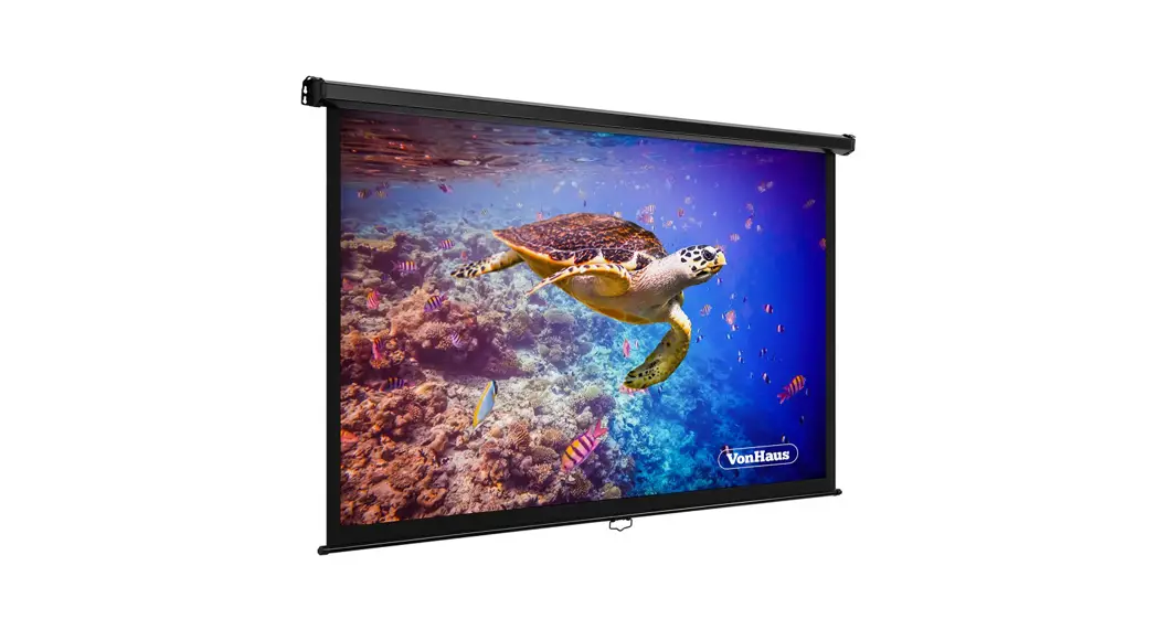 Vonhaus 3000247 Fold Up Projector Screen Instruction Manual