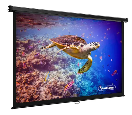 VonHaus 3000247 Fold Up Projector Screen