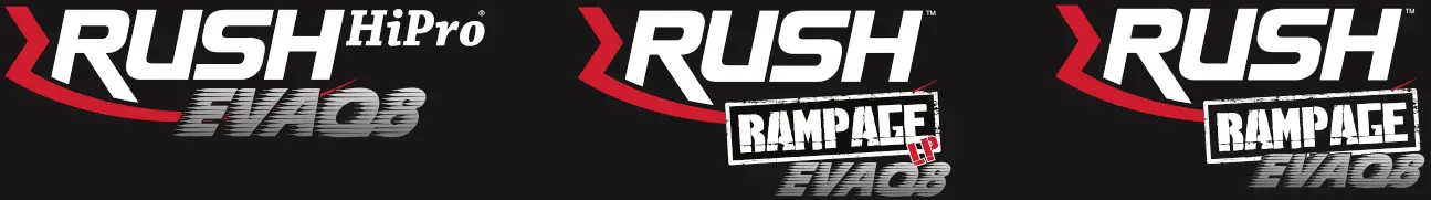 PROTEOR RUSH Foot EVAQ8 Collection Vacuum Suspension - Logo 1