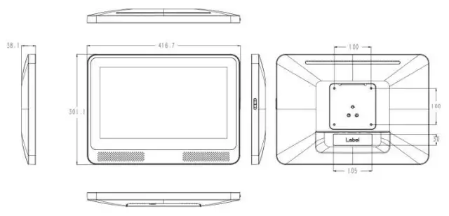 Vantron VT PNL156 MT65 HD Battery - FIG 4