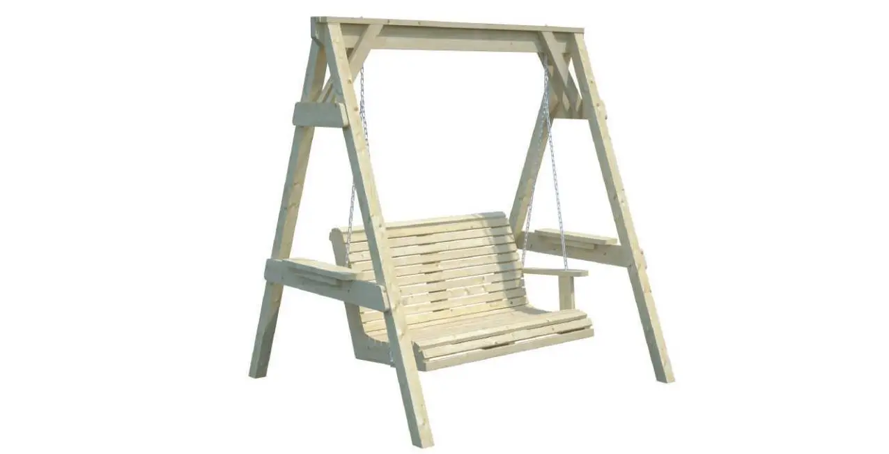 Dancover Fu192000 Wooden Garden Swing Instruction Manual