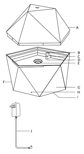 Saje Cordless and Rechargeable Diffuser - fig