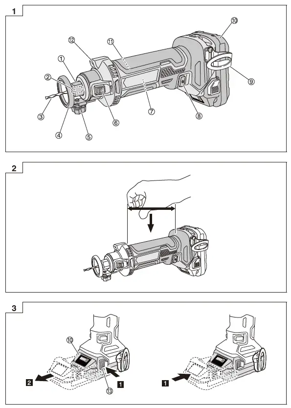 HiKOKI-M-18DYA-Cordless-Board-Trimmer-fig-1