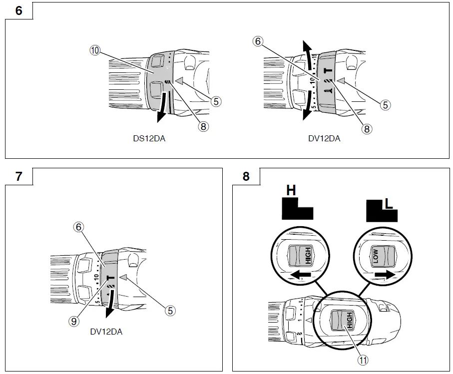 HiKOKI DS 12DA Cordless Impact Driver 3