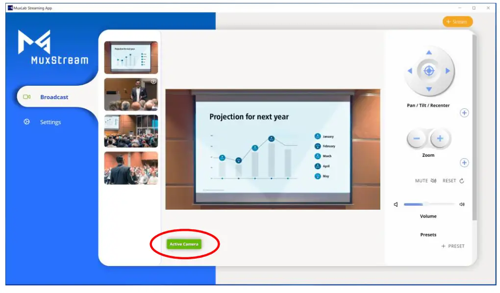 MuxLab 500785 PoE MuxStream Pro Multi Camera Live Streaming Kit, 30X Zoom- fig 20