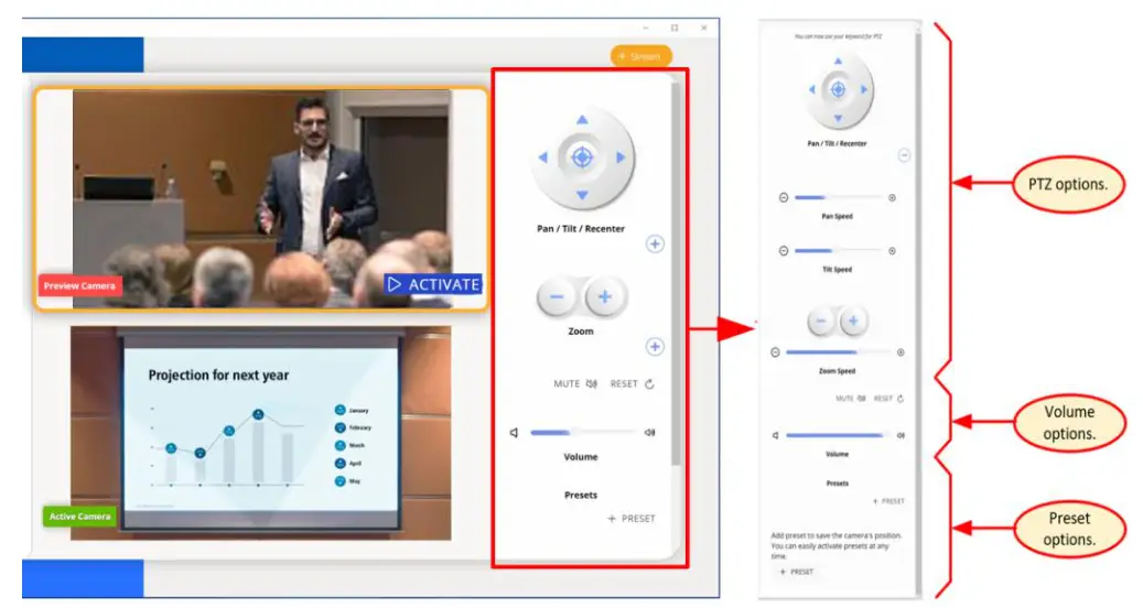 MuxLab 500785 PoE MuxStream Pro Multi Camera Live Streaming Kit, 30X Zoom- fig 22