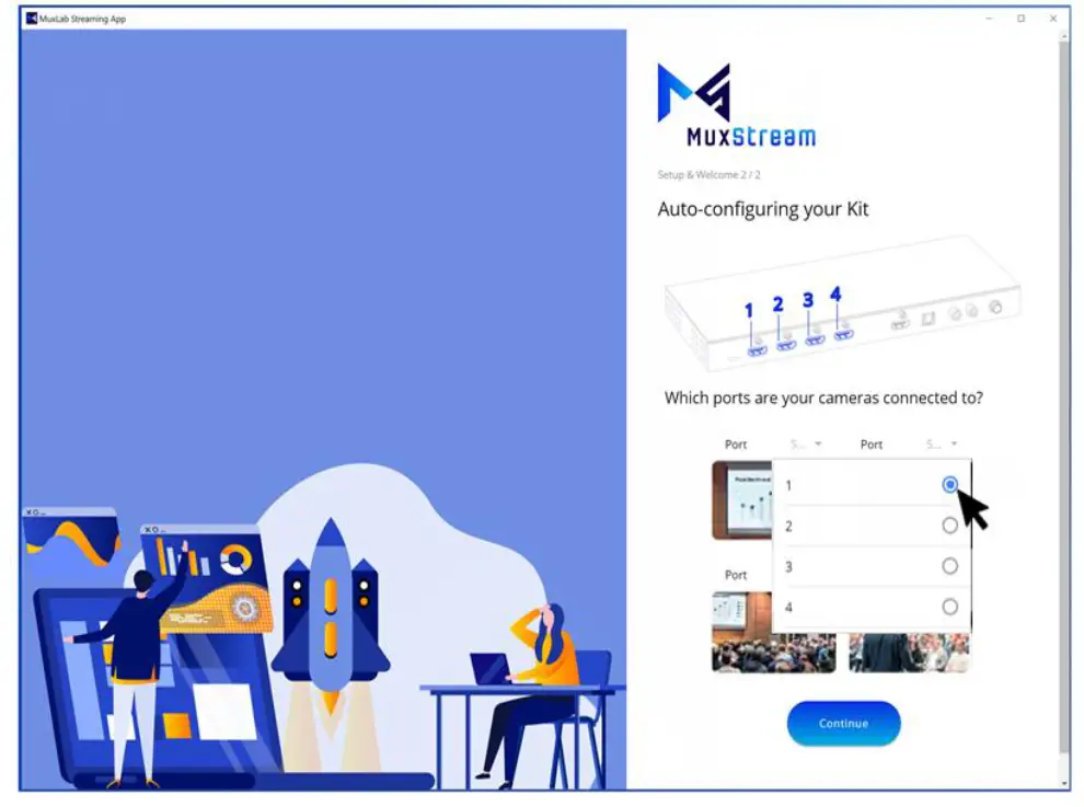 MuxLab 500785 PoE MuxStream Pro Multi Camera Live Streaming Kit, 30X Zoom- fig14
