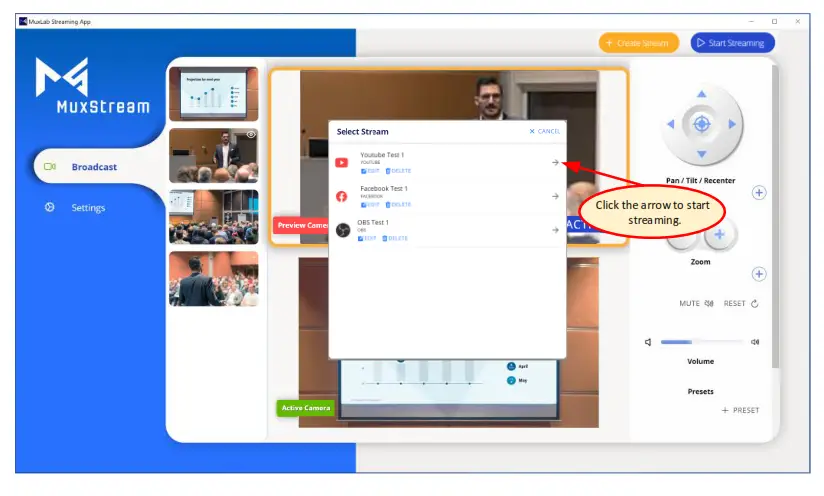 MuxLab 500785 PoE MuxStream Pro Multi Camera Live Streaming Kit, 30X Zoom- fig34
