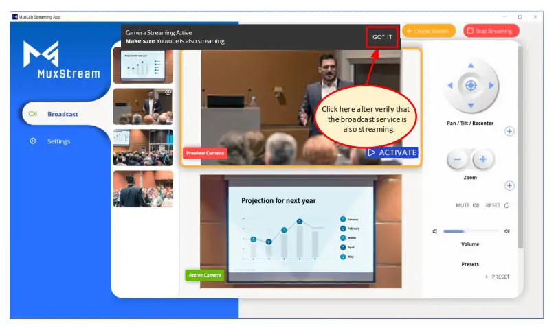 MuxLab 500785 PoE MuxStream Pro Multi Camera Live Streaming Kit, 30X Zoom- fig36