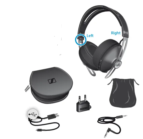 SENNHEISER 506250 Momentum 2.0 Wireless Noise Cancellation HEADPHONE-1