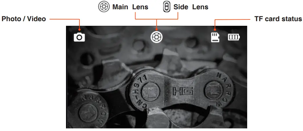 DEPSTECH DS350DL Dual Lens Endoscope, 1080P HD Borescope Inspection Camera with Light - fig 1