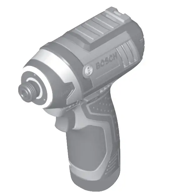 BOSCH GDR 12V-105 Professional Cordless Impact Driver