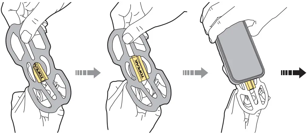 TOPEAK TC1037 Ridecase Mount RM - Figure 4