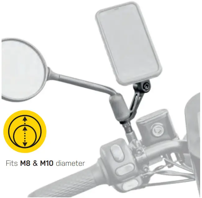 TOPEAK TC1037 Ridecase Mount RM