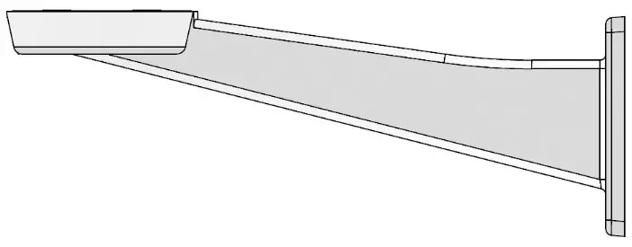 SIQURA UP WM Wall Mount Bracket - Cover