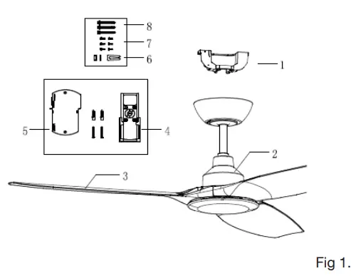 Skyfan-SKY1303WHC2-Ceiling-Fan-FIG-1
