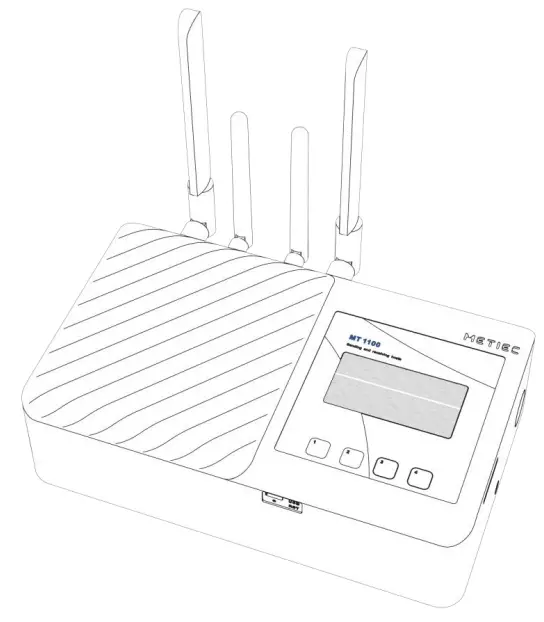 METIEC MT1100 Data Transceiver and Power Monitoring Series-