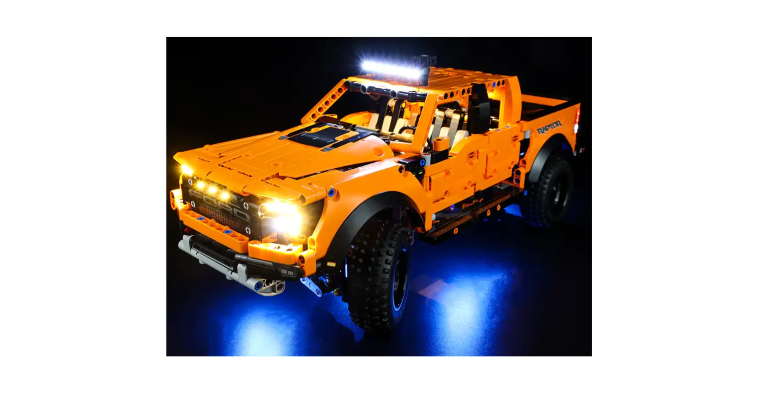 Game Of Bricks Light Kit For Ford F-150 Raptor 42126 Instruction Manual