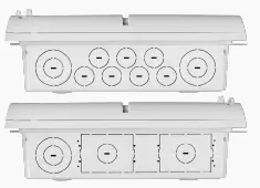 LEVITON 49605 Wireless Structured Media Center-2